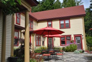 Bed and Breakfast -- outdoor patio